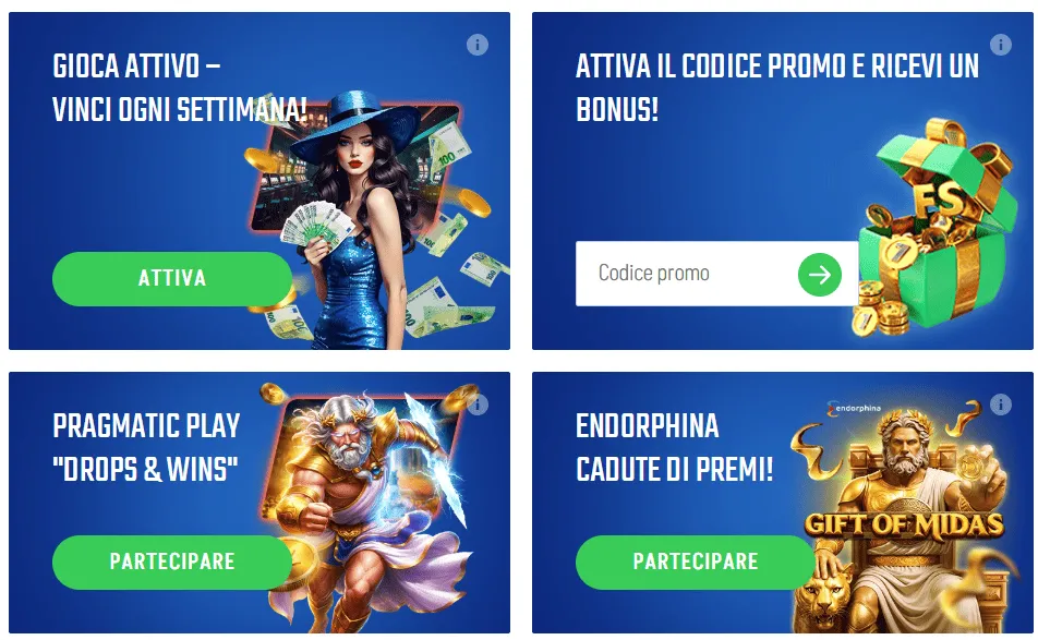 Promozioni permanenti Winnita 1